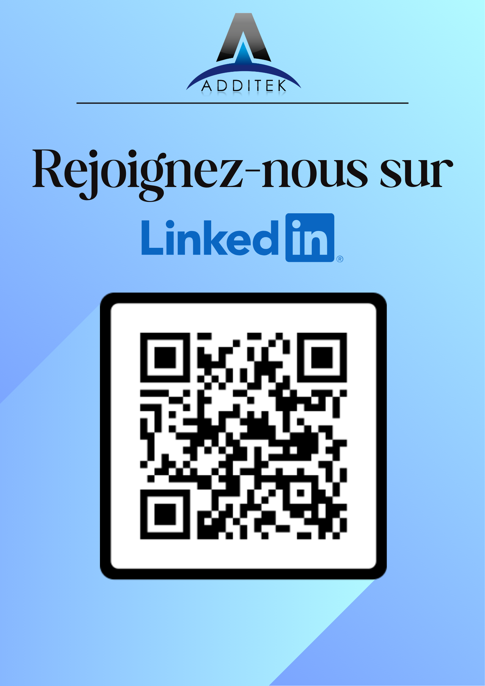 Additek est désormais sur LinkedIn !